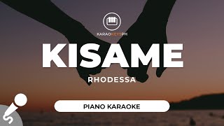 Kisame  rhodessa Piano Karaoke [upl. by Tandie78]