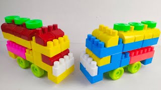 TOY ASMR  How To Make a Pertamina Truck From Lego  CRAFTING BUILDING SATISFYING DIY [upl. by Florette]