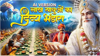 AI Version 511 वर्ष पुरानी कबीर साहेब जी की वो अद्भुत लीला  18 लाख साधुओं का दिव्य भंडारा [upl. by Naasah]