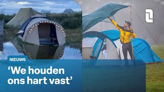 Regen spelbreker bij start campingseizoen 💦⛺️  L1 Nieuws [upl. by Oona]