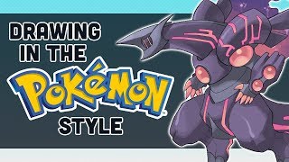 How to Draw in the Pokemon Style [upl. by Alegnat358]