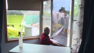 How To Install Window Film  DIY At Bunnings [upl. by Lleirbag]