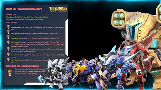 TOPWAR The Blade Angel BA6 Heavy Trooper amp New Chip Set  Ring of Cosmos [upl. by Alegnasor]