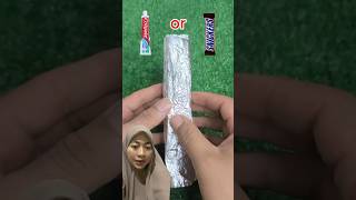 Pasta Gigi Or Cokelat challenge chocolate seru [upl. by Woehick]