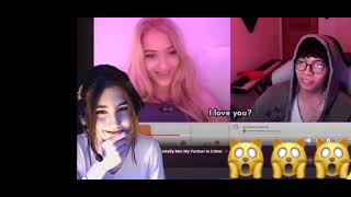 Nana reacting to Bryles Ome video nana bryle omegle ometv shortvideo [upl. by Eisak871]