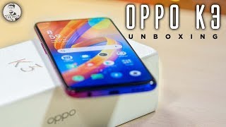 OPPO K3 17K  Pop Up Camera  SD710  Unboxing amp Hands On Overview [upl. by Nayd]