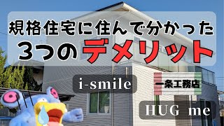 【一条工務店】規格住宅に住んで分かった3つのデメリット [upl. by Aivull]