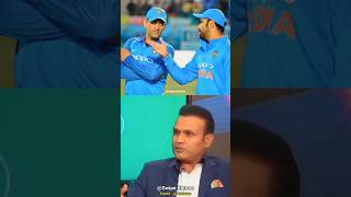 Dhoni की वजह से महान Opener बने Rohit Sharma 😱  Ft Sehwag msdhoni rohitsharma cricket [upl. by Annaegroeg]