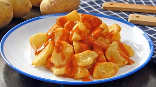 Patatas Bravas 🔥 Receta de Patatas ¡PICANTES 100 Original✅ [upl. by Lu583]