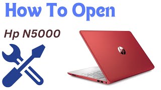 HP 156quot Laptop Intel Pentium Silver N5000 How To Open [upl. by Muirhead280]