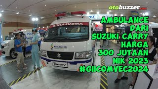 Suzuki Carry model ambulance harga 300 jutaan di giicomvec2024 [upl. by Rolyab]