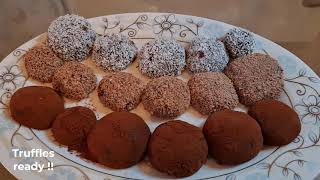 Easy recipe  Brazilian chocolate truffles  Brigardeiros [upl. by Orimlede]