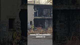 Homeless and addicts cave  newark nj [upl. by Ylrbmik]