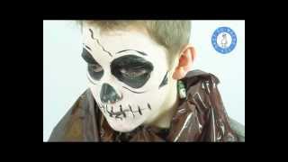 Halloween make up Totenkopf schminken [upl. by Haidabej]