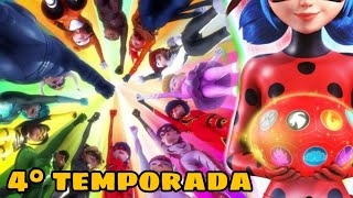 RESUMO DA QUARTA TEMPORADA DE MIRACULOUS AS AVENTURAS DE LADYBUG [upl. by Suolkcin]