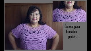 Canesu a crochet para todo tipo de blusas [upl. by Stephania]