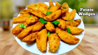 POTATO WEDGES RECIPE  HOW TO MAKE POTATO WEDGES  POTATO WEDGES  POTATO RECIPE [upl. by Presber]