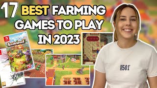 17 BEST farming games you need to play in 2023  Nintendo Switch Xbox PlayStation and PC [upl. by Ingram296]