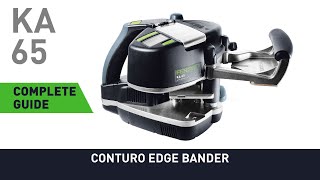 Complete guide to KA 65 CONTURO Edge Bander [upl. by Gae]