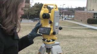 How to Use a Digital Theodolite  Part 1 of 2 [upl. by Akinor589]