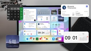 15 Widgets Útiles de iPadOS que Necesitas Probar  2024 [upl. by Oynotna175]