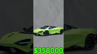 Chevy Corvette Z06 vs 2023 Mclaren 765LT  Which one is Better [upl. by Olnek]