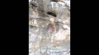 Pictograph rock art of the Chumash at Carrizo plains [upl. by Lynsey]