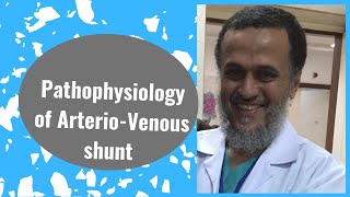 Pathophysiology of ArterioVenous shunts by Dr Jameel AlAta 44 [upl. by Sillad]