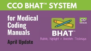 Medical Coding BHAT System Technique Update April 2018 [upl. by Ahsemat]