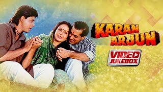 Karan Arjun All Movie Songs  Video Jukebox  Salman  Shahrukh  Kajol  Mamta  Karan Arjun 1995 [upl. by Einnaej]