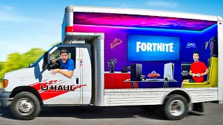 We Made Extreme Secret Gaming Rooms in UHaul Trucks [upl. by Ohs844]