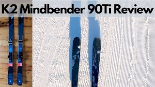 K2 Mindbender 90Ti Ski Review After a season of use [upl. by Yspyg]