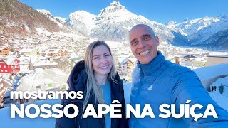 TOUR completo pelo nosso APARTAMENTO na SUÍÇA e quanto pagamos de ALUGUEL🇨🇭 [upl. by Haidabej]