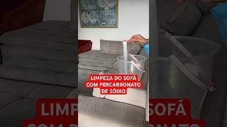 Limpeza do sofá com Percarbonato de sódio percarbonato limpezasofa [upl. by Cohbath]