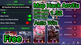 Map Hack AovEu Arena of Valor Eu 15213 Free Auto Win AntiBan [upl. by Beth]