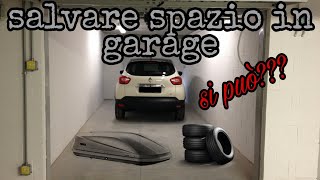 SALVARE SPAZIO IN GARAGE SI PUO IO HO FATTO COSI [upl. by Alonzo367]