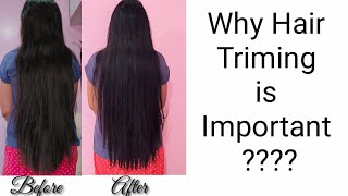 Why Hair Triming is IMPORTANT [upl. by Rasla]