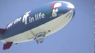 Preakness MetLife Blimp 2010 [upl. by Enitsrik]