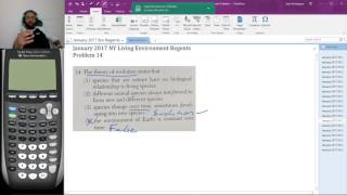 Problem 14 January 2017 Living Environment Regents Exam  JuanTutorscom [upl. by Reiko]