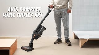 Aspirateur balai sans fil Miele Triflex HX1  Mon avis complet [upl. by Aihsar]