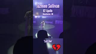 Jazmine Sullivan Concert 02 Apollo Manchester UK 070724 Lost One 💔 jazminesullivan lostone [upl. by Erick]