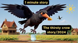 The thirsty crow story2024 moral story [upl. by Jojo]