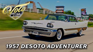 1957 Desoto Adventurer Test Drive  V21277 [upl. by Jerrilee958]