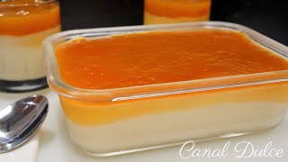 POSTRE CREMOSO SIN HUEVO SIN HORNO Y LISTO EN 3 MINUTOS FÁCIL Y ECONÓMICO [upl. by Aneleiram719]