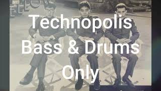 YMO Technopolis Bass amp Drums Only [upl. by Aliban]