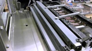 Pleating machine working 2mov [upl. by Ilrac291]