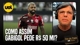 ðŸ”´ GABIGOL PEDE R 50 MILHÃ•ES COMO BÃ”NUS DE ASSINATURA VAI PRO CORINTHIANS MAURO CEZAR COMENTA [upl. by Giffer]