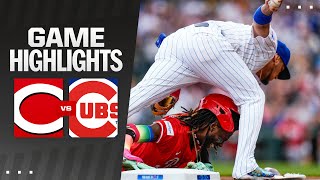 Reds vs Cubs Game Highlights 92724  MLB Highlights [upl. by Nhguahs]