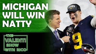 Michigan Will Win The National Title  The Valenti Show with Rico [upl. by Nidak]