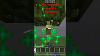 Pov you need mangrove propagules minecraft [upl. by Attennyl]